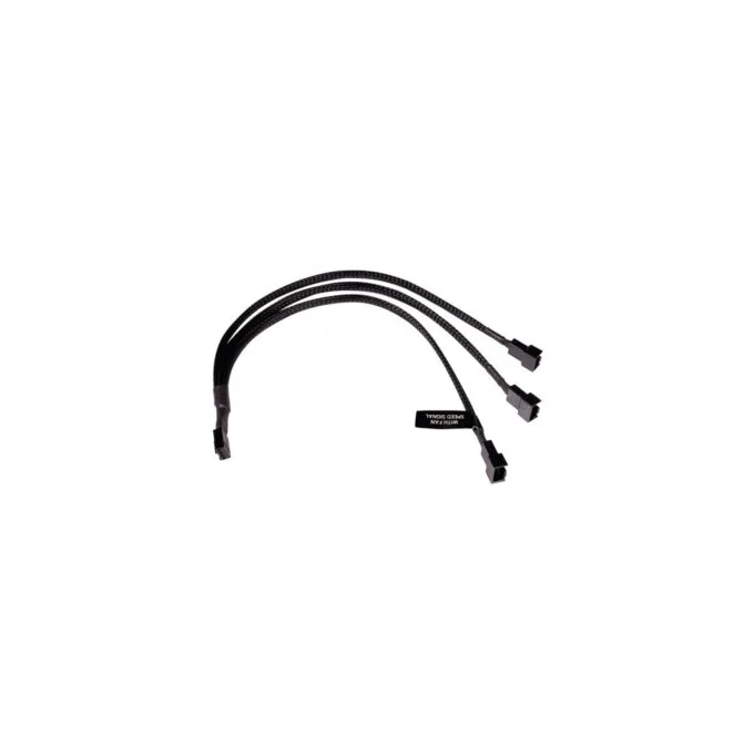Y-Cable splitter - 4-Pin to 3x 4-Pin PWM, 30 cm — image 1