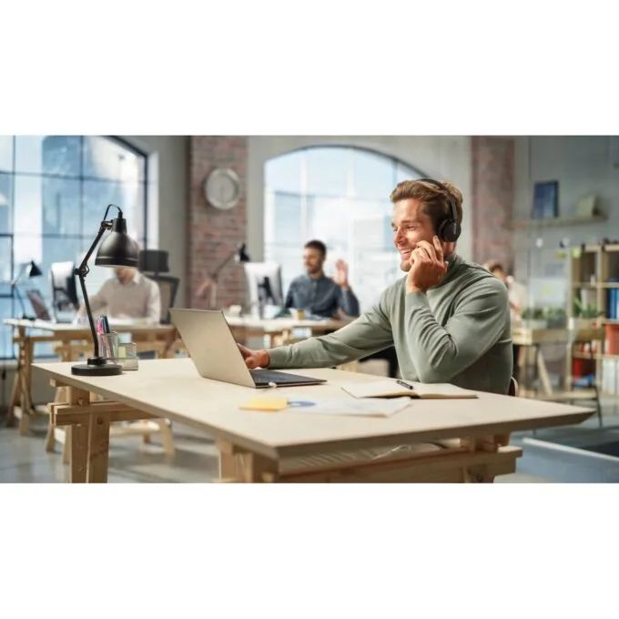 Yealink BH70 Wireless Bluetooth Headset 3-Mic NC BT Dongle & Stand - Dual Teams — image 15