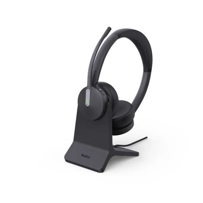 Yealink BH70 Wireless Bluetooth Headset 3-Mic NC BT Dongle & Stand - Dual Teams — image 6