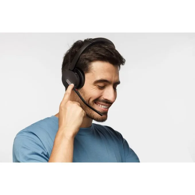 Yealink BH70 Wireless Bluetooth Headset 3-Mic NC BT Dongle & Stand - Dual Teams — image 8