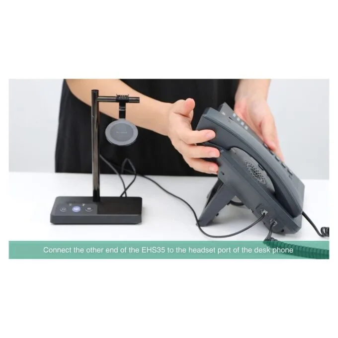 Yealink Headset Adapter - EHS35 - for Wireless Headset WH62 WH63 to T3X Phone Series — image 2