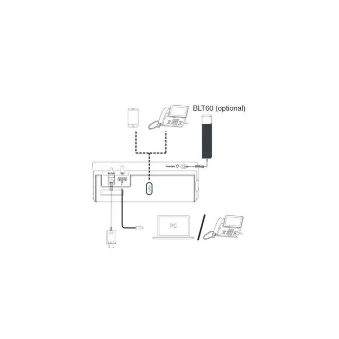 Yealink Headset Busylight for WH6x DECT Headsets with LED Indicator & Clip - BLT60 - LED Indicator & Clip — image 2