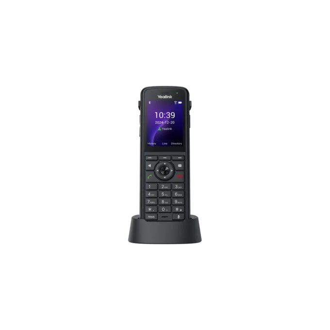Yealink IP Phone - AX86R - Cordless Wi-Fi 6 Handset Ruggedized IP67 Roaming Dual Band with Bluetooth — image 2