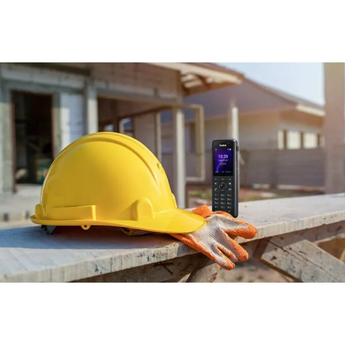 Yealink IP Phone - AX86R - Cordless Wi-Fi 6 Handset Ruggedized IP67 Roaming Dual Band with Bluetooth — image 6