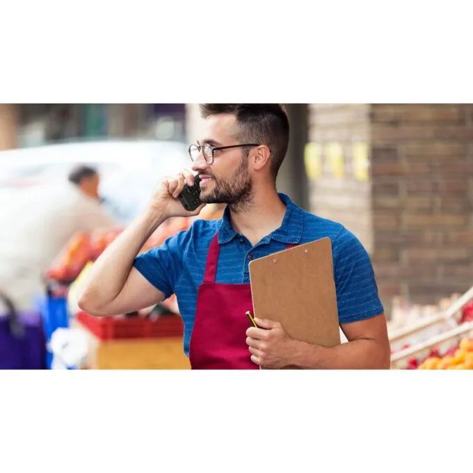 Yealink IP Phone Cordless Wi-Fi 6 Handset Roaming Dual Band with Bluetooth AX83H — image 8