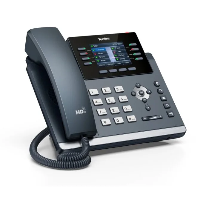 Yealink IP Phone Desktop PoE 2.8'' Gigabit, USB, Expansion & Color Screen - T44U — image 2