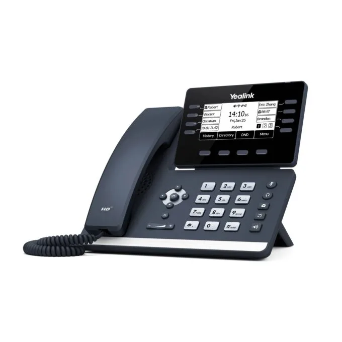 Yealink IP Phone Desktop PoE 3.7'' Gigabit, USB, Expansion, Bluetooth & Wi-Fi T53W — image 2