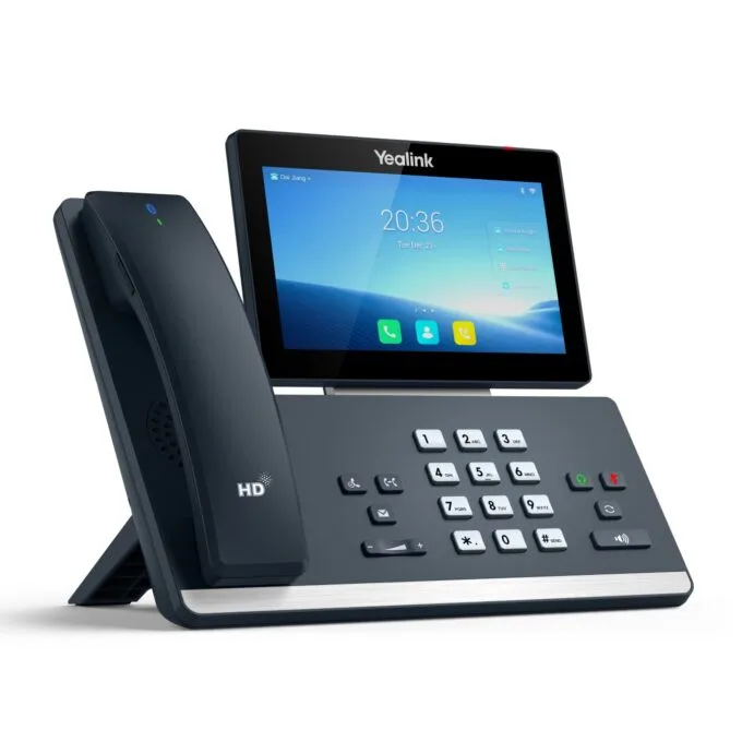 Yealink IP Phone Desktop PoE 7'' Gigabit Android - T58W Pro - Color TouchScreen, Cordless Handset, Expansion, BT & Wi-Fi — image 2
