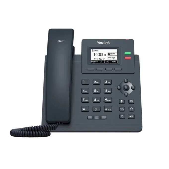 Yealink IP Phone Desktop PoE - T31P - 2.3'' without Power Supply — image 1