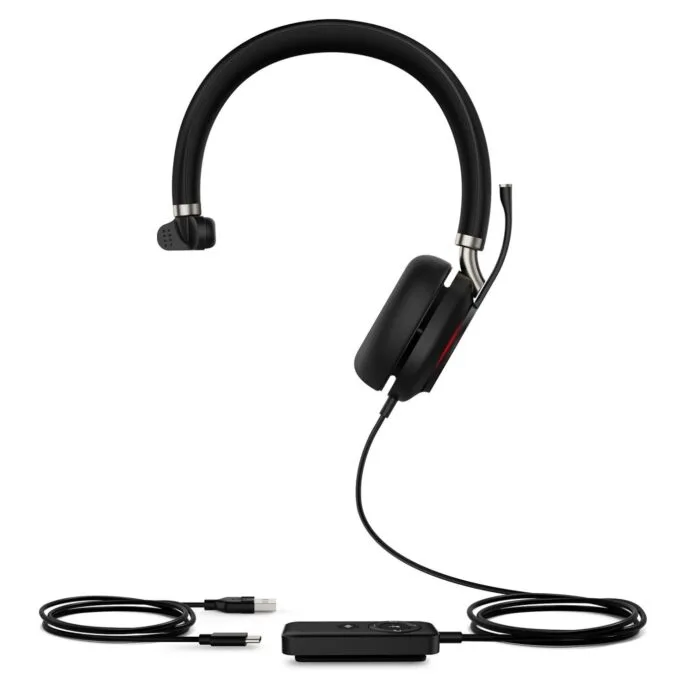 Yealink UH38 Mono USB Headset Dual-Mic Noise Cancelling USB-A Bluetooth Teams — image 2