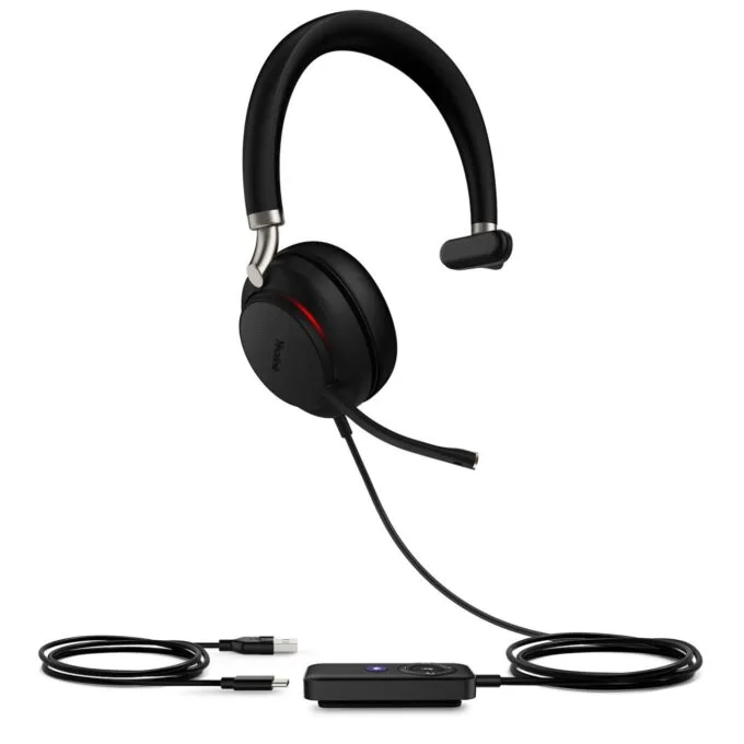 Yealink UH38 Mono USB Headset Dual-Mic Noise Cancelling USB-A Bluetooth Teams — image 4
