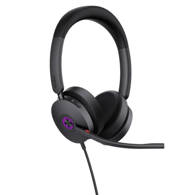 Yealink UH48 Wired USB Headset - 4-Mic Noise Cancelling Hybrid ANC — image 1