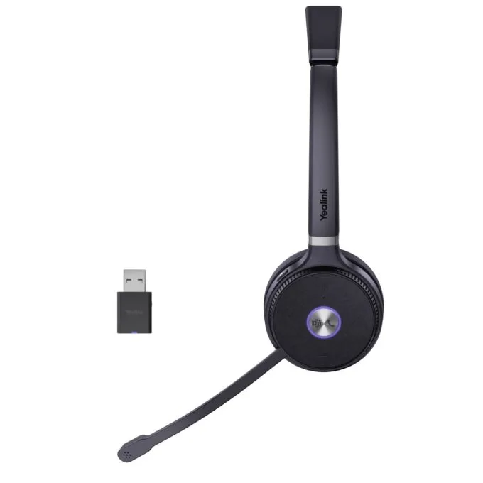 Yealink WH62 Dual Portable DECT Wireless Headset with Dongle Teams 120m — image 2