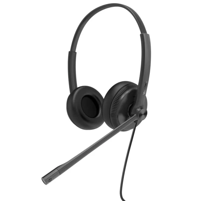 Yealink YHS34 Dual Wideband Wired Headset RJ9 QD - Noise Cancelling — image 1