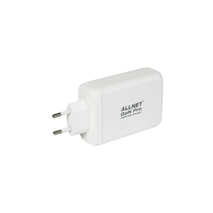 Z ALLNET Ersatznetzteil QC USB-C PD GaN Netzteil Power Supply130Watt 1x USB Typ-A QC 3x USB Typ-C EU PLUG — image 2