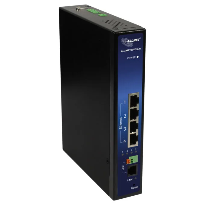 Z ALLNET ISP Bridge Modem VDSL2 mit Vectoring Industrial IP30 VDSL2V ALL-BMI100VDSL2V — image 1