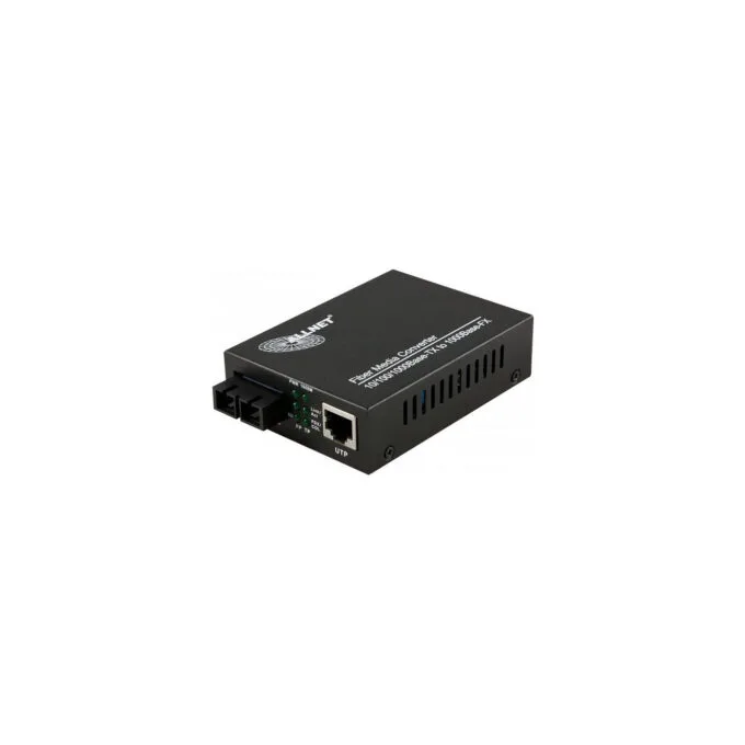 Z ALLNET Medienkonverter 10 100 1000BASE-T auf 1000BASE-LX Singlemode SC Anschluss 10km ALL-MC105G-SC-SM — image 1