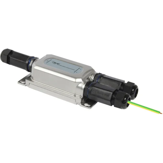 Z ALLNET TP Cat 6 Überspannungs- Blitzschutz Surge Protector ALL95102O IP66 Outdoor — image 2