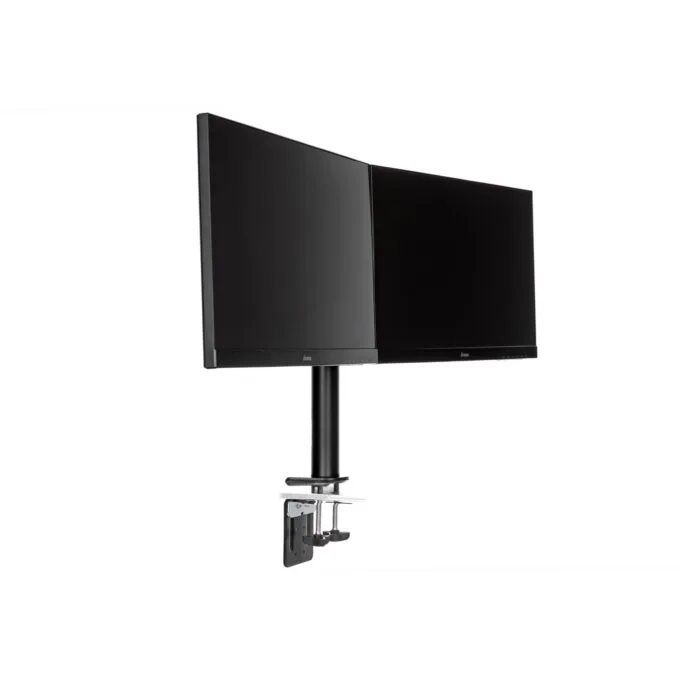 Z Iiyama DS1002C-B1 Dual Monitor Desk Clamp Arm - DS1002C-B1 - VESA 75x75 & 100x100 — image 9