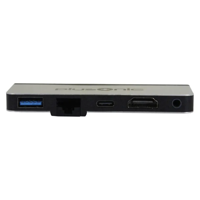 Z Plusonic Docking Adapter Hub für Microsoft Surface Go. 5in1: USB 3.0 RJ45 Gigabit-Ethernet Type-C HDMI AUX — image 2