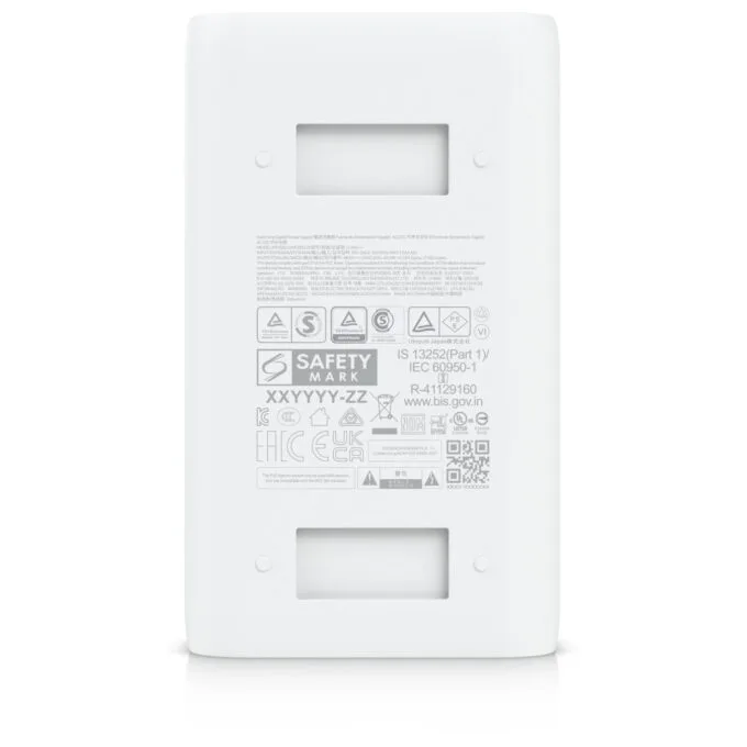 Z Ubiquiti U-POE++ - U-POE++ - White, 48 V PoE Injector, 60 W — image 7