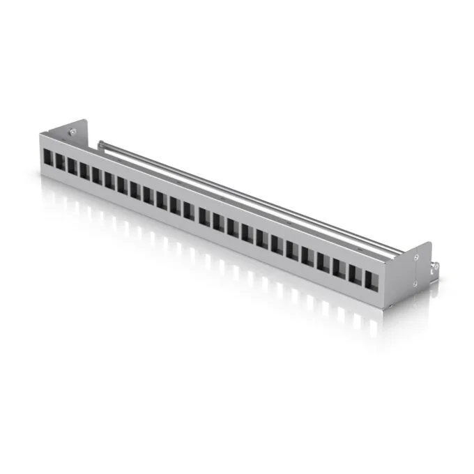 Z Ubiquiti UACC-Rack-Panel-Patch-Blank-24 - UACC-Rack-Panel-Patch-Blank-24 - Grey, 1U, 24-port blank patch panel — image 1