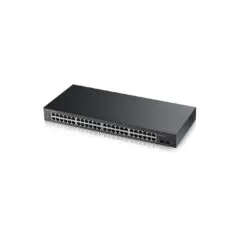 Zyxel GS1900-48 V2 M RM - GS1900-48 V2 - 48-Port Gigabit Smart Web-managed Rackmount, 2 PoE ports