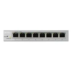 Zyxel Switch - GS1200-8 - Gigabit Ethernet Managed 8-Port Metal UK Plug