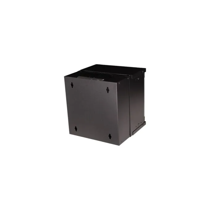 10' Wandgehäuse Glastür ECO 300x300mm 6U schwarz — image 2
