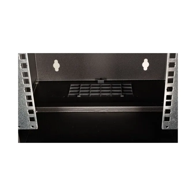 10' Wandgehäuse Glastür ECO 300x300mm 6U schwarz — image 4