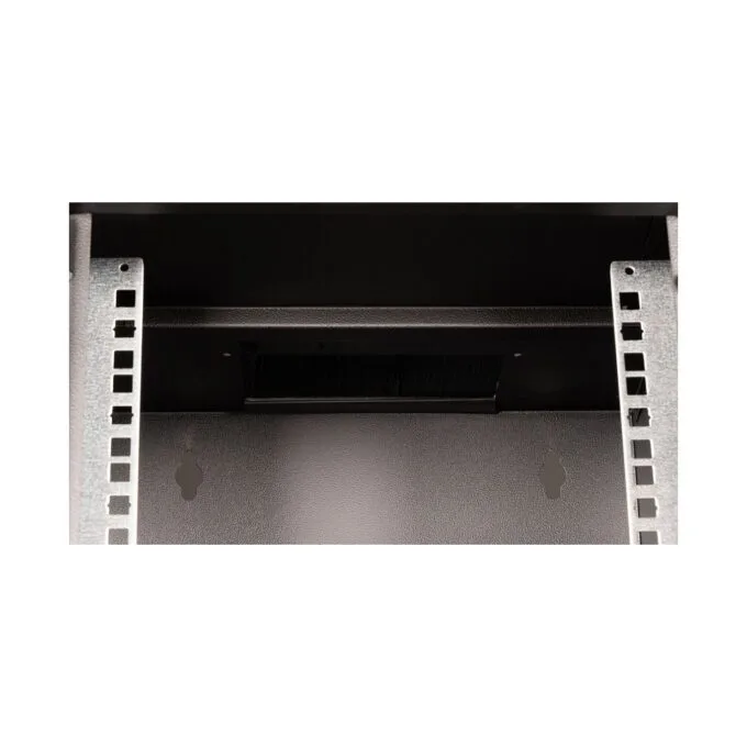 10' Wandgehäuse Glastür ECO 300x300mm 6U schwarz — image 5