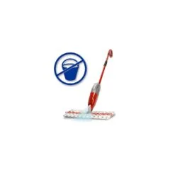 1.2 Spray Max - Mikrofaser - Kunststoff - Laminat - Holz - Trocken&Nass - Rot - Weiß - Box - 1 Stück(e)
