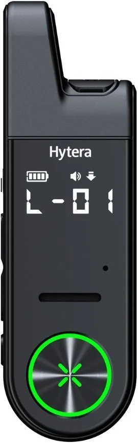 HYTERA S1 mini HYT-S10 Uc 430-470MHz 1W mit un-abnehmbaren Li polymer Akku 750mAh und Festem Grtelclip und Antenne