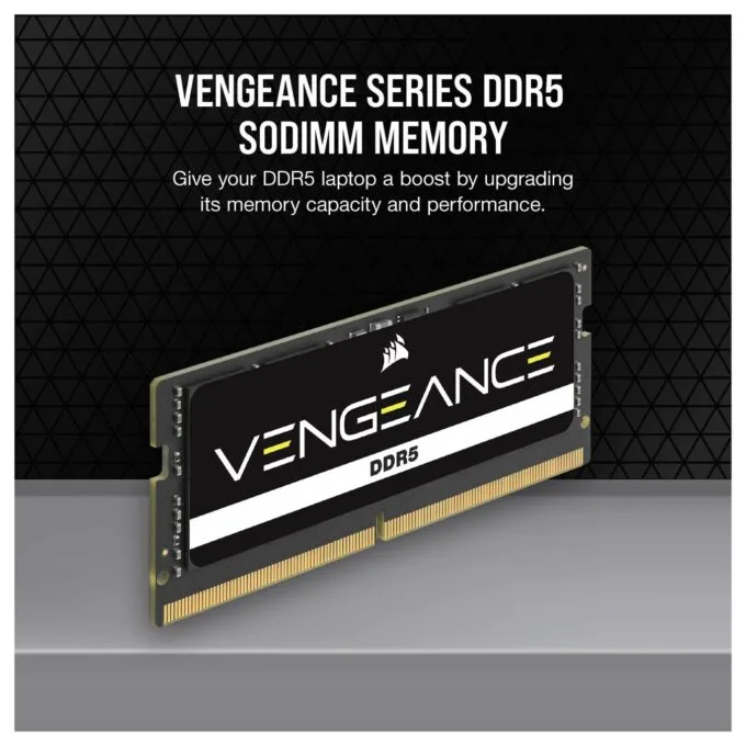 16GB PC SO 5200 CL44 CORSAIR VENGEANCE Black retail — image 5