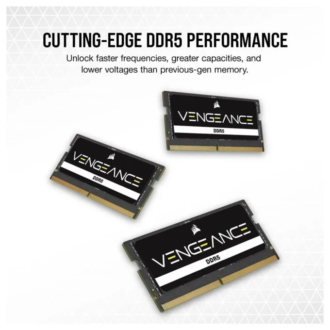 16GB PC SO 5200 CL44 CORSAIR VENGEANCE Black retail — image 6