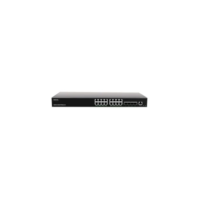 16P Grandstream GWN7812P 16x Port PoE Layer 3 Managed Netzwerk Switch — image 1
