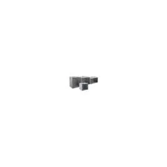 19' 12HE Wandgeh. Basic, Tiefe 450mm, unmontiert, grau