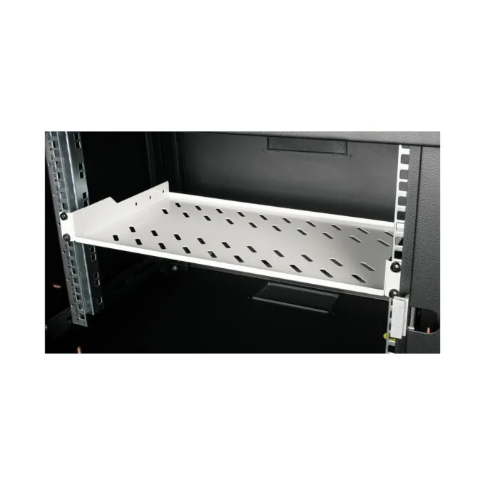 19' Fachboden fest für Serverschränke 40cm 1U grau — image 4