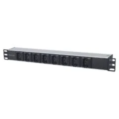 19' Kaltgerätebuchse 8-fach C13 PDU mit Klammern