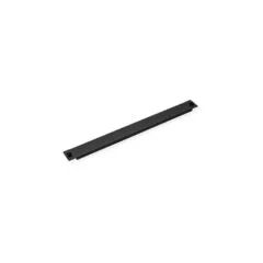 19-Zoll-Blindplatte Snap-in. 1 HE. schwarz