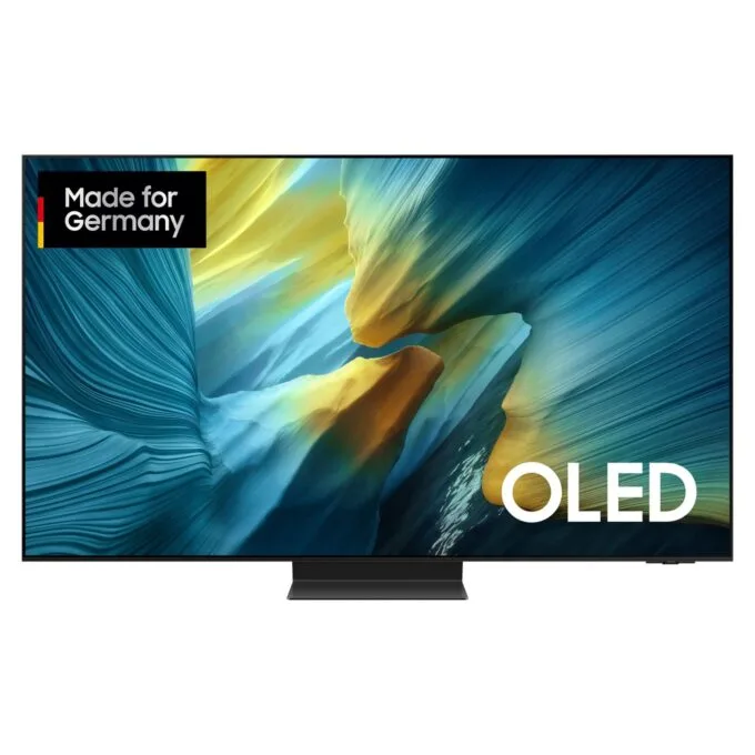 195cm 77' (3840x2160) Samsung GQ77S95FAT 16:9 OLED 144Hz 4x HDMI 2.1 3x USB LAN WLAN Twin-Tuner Dolby Atmos HDR10+ Ti... — image 1