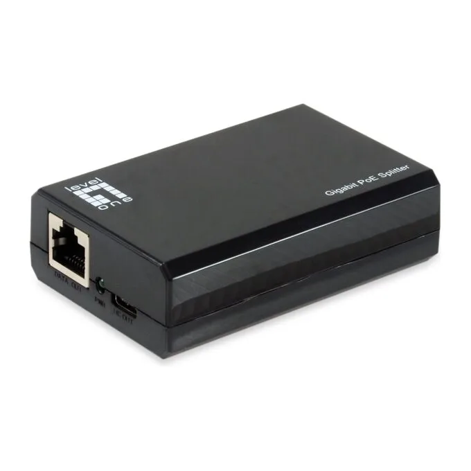 1x Gigabit POS-5001 USB-C PD 3.0 Splitter 50W PoE — image 1
