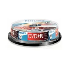 1x10 Philips DVD+R 4,7GB 16x SP