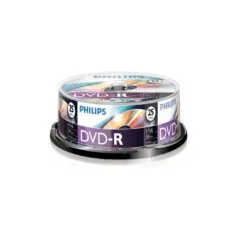1x25 Philips DVD-R 4,7GB 16x SP