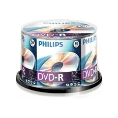 1x50 Philips DVD-R 4,7GB 16x SP