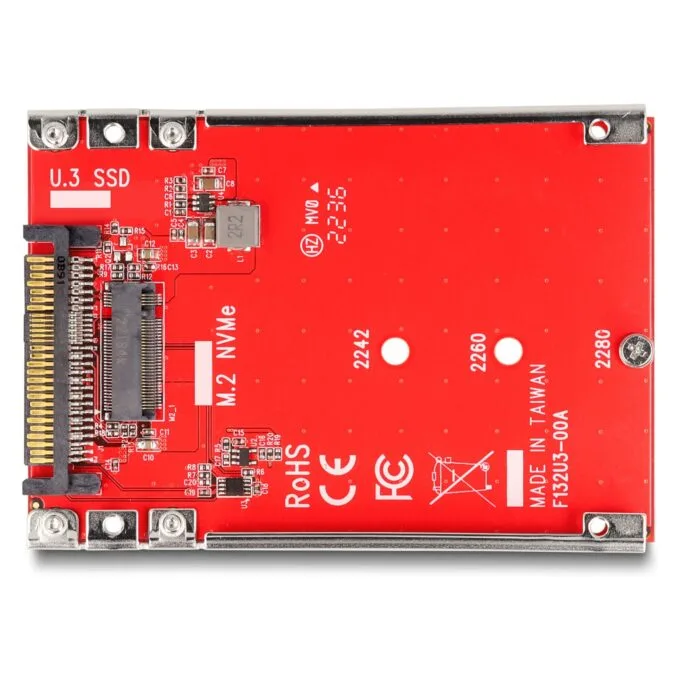 2.5? Konverter U.3 SFF-8639 zu M.2 NVMe Key M - 7 mm — image 1