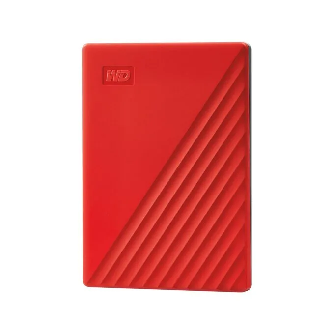 2,5' WD My Passport 2TB portable HDD USB3.0 USB2.0 compatible Red Retail — image 1