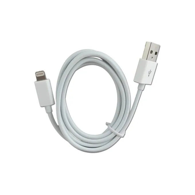 2GO USB Lade- Datenkabel Lightning 1m weiß — image 1