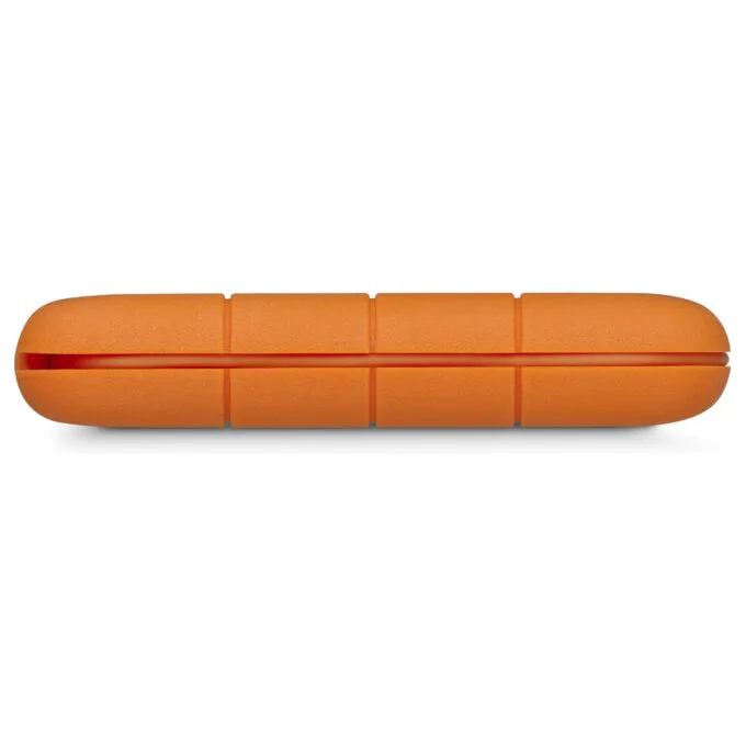 2TB LACIE RUGGED Secure USB-C USB3.1 Drop- crush- and rain-resistant for all-terrain use orange — image 2