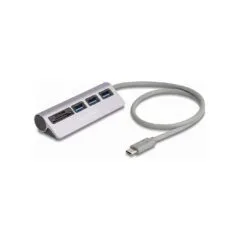 3 Port USB 5 Gbps Hub inklusive SD und Micro SD Card Reader mit USB Type-CTM Anschluss
